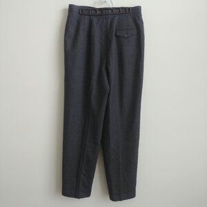 Vintage Liz Claiborne 100% wool grey pants Vintage 16 run Small
